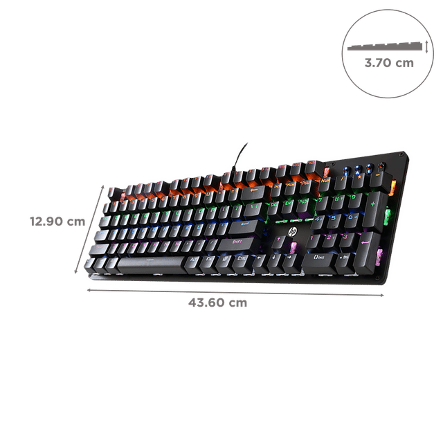 Buy hp k100 wired gaming keyboard with backlit keys windows lock key